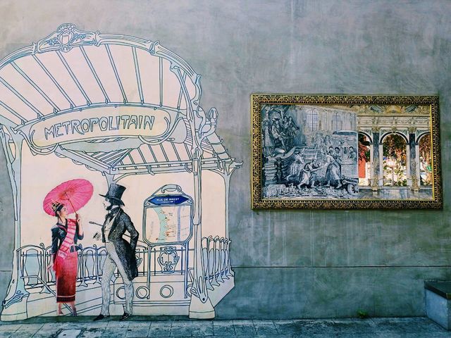 泰國曼谷市中心老城區著名藝術街區景點：Charoen Krung 32 Street Art，各種藝術繪畫壁畫墻繪，適合打卡拍照📸