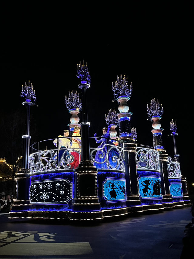 【ディズニー】ディズニーランドのナイトパレード！