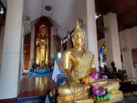 พระยืนเก่าแก่ ยืนคู่ซ้อนกัน หนึ่งเดียวในประเทศไทย