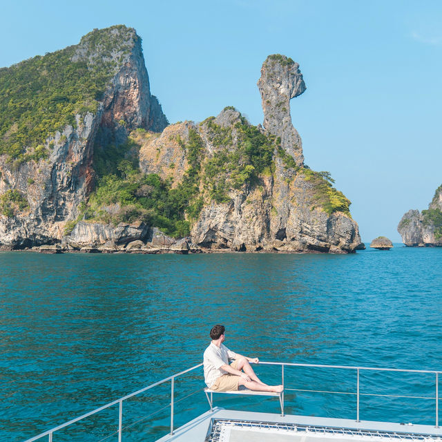 ล่องเรือยอร์ชสุดหรูที่กระบี่