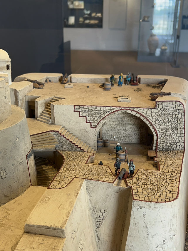 “Whispers of the Past: The Timeless Walls of Bahrain Fort”