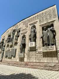 Spring Walks in Dushanbe – Memorial to Tajik Writers