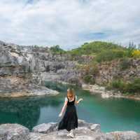 "สระมรกต Blue Lagoon" ขอนแก่น วิวสวยสะกดตา