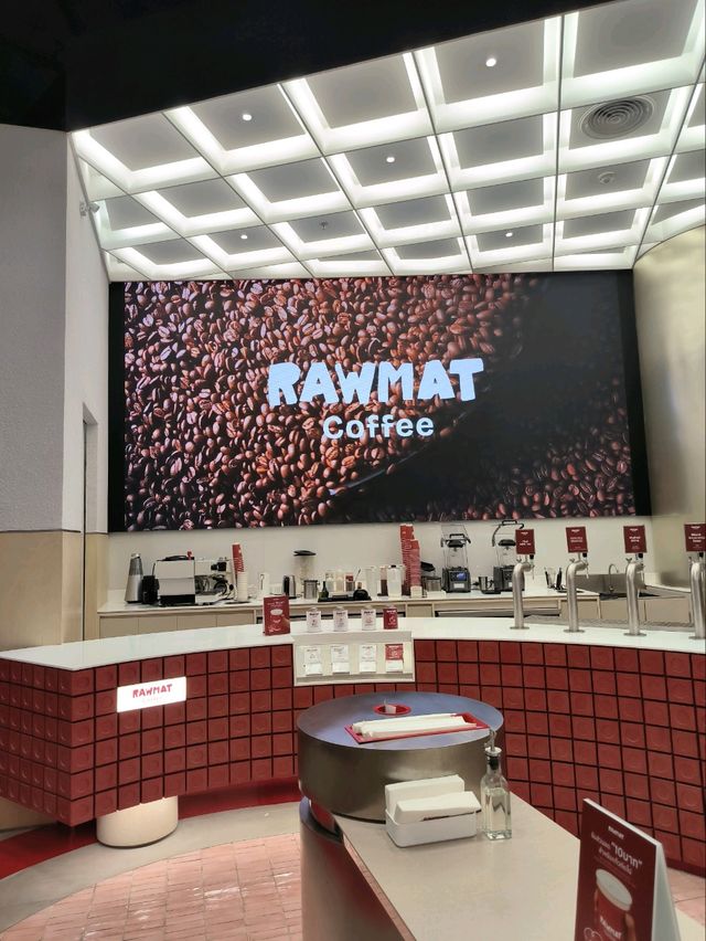 Rawmat Coffee ร้านกาแฟสุดไฮเทค