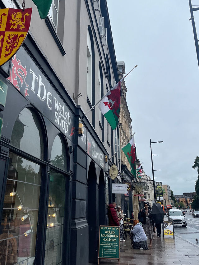A day in Cardiff, Wales