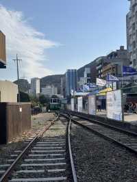 海雲台ブルーラインスカイパーク終点駅　🚃松亭駅🚃