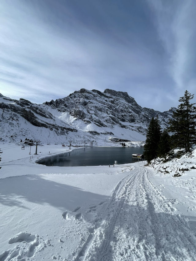 Here’s a vivid snapshot of a **magical moment at Mount Titlis**, blending awe, adventure, and alpine