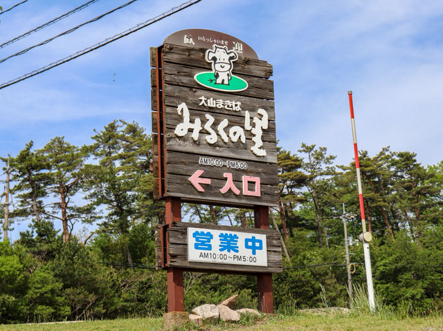 【鳥取県】 名峰「大山」の麓に広がる大自然豊かな牧場『大山まきばみるくの里』🐄