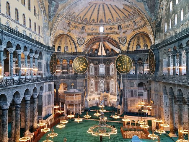 A Landmark is over 1600 year old which dressed as a Church and Mosque