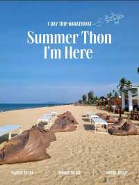 Cafe ริมหาดมองเห็นวิวเครื่องบิน
