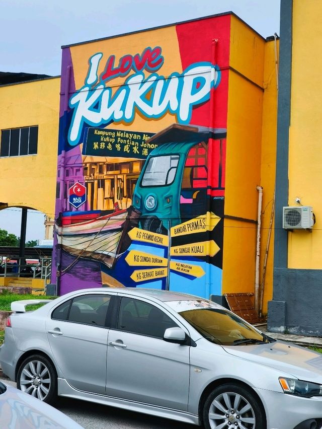 Uncover Kukup's Hidden Hues: A Half-Day Art Walk Through a Living Gallery.