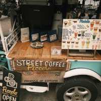 รถตุ๊กๆ บรรทุกกาแฟ ร้านกาแฟสุดคูล