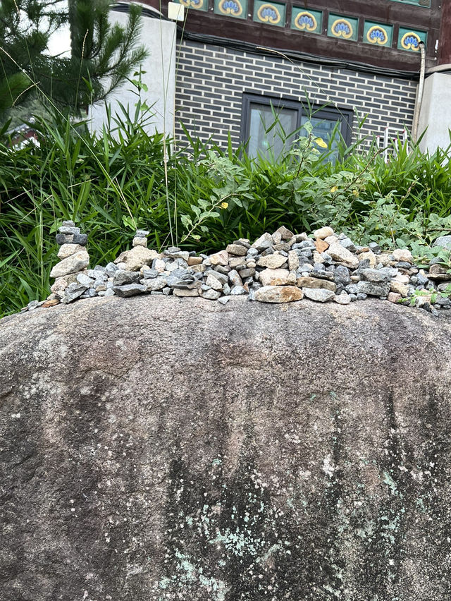 조용한 사찰 풍경