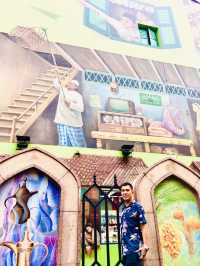 เสน่ห์ย่านKampong Glam ถนนMuscat Street Artต้องไป