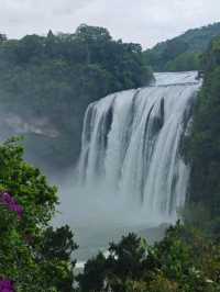 Getting Soaked at Huangguoshu Waterfall, And Loving It