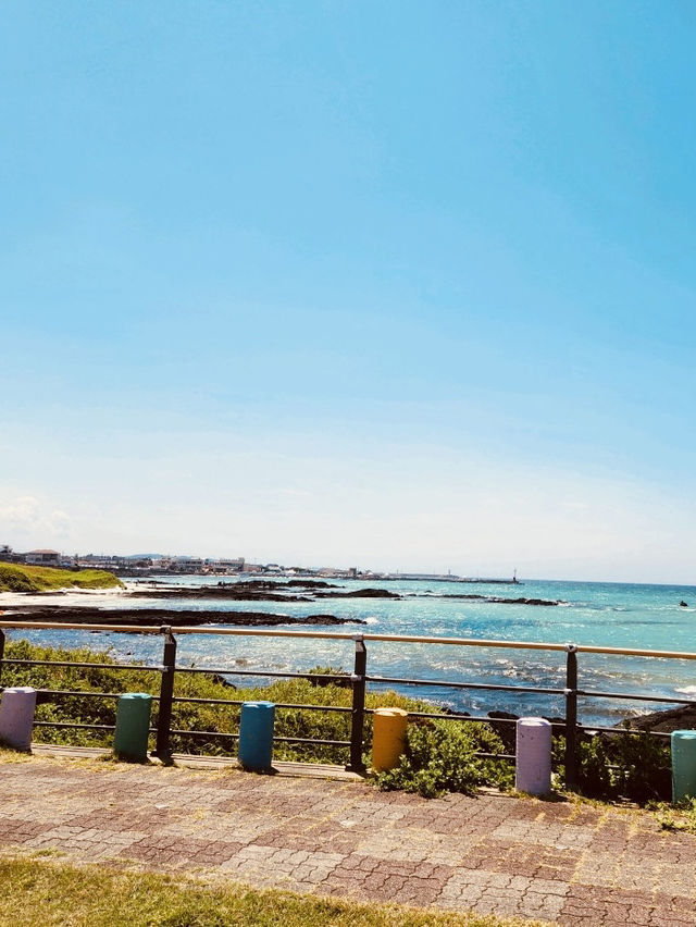 A Photographer's Canvas of Blue Hues and Coastal Beauty