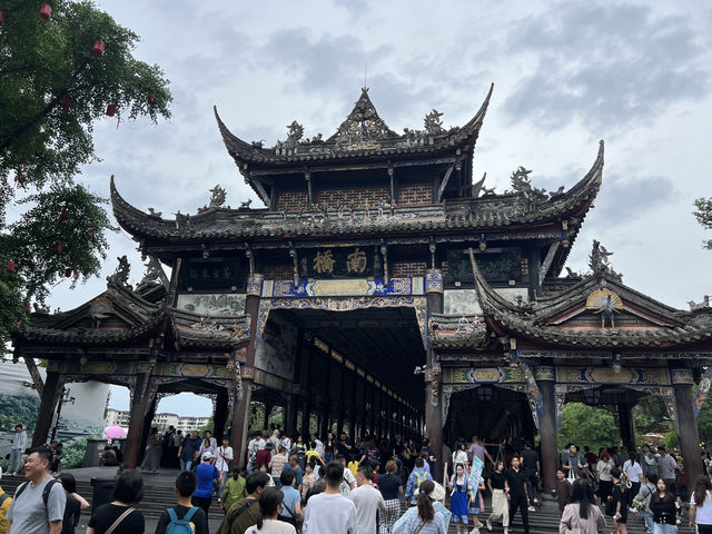 สะพานหนานเฉียว (南桥） ตูเจียงเยี่ยน 