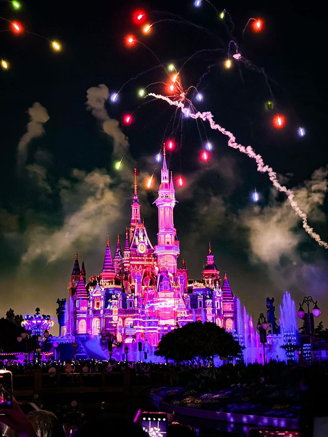 รีวิว พลุที่ Shanghai Disneyland 🎆🏰✨