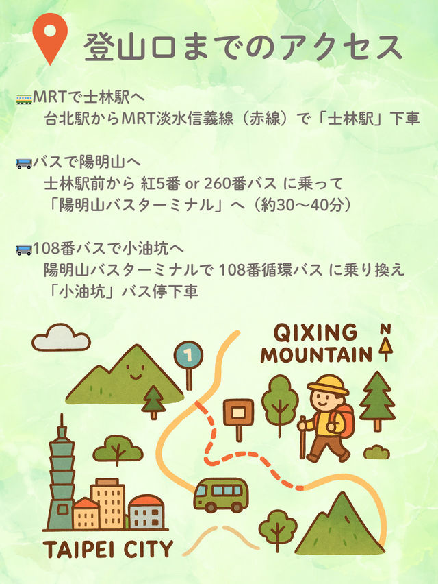 【絶景と温泉を満喫】七星山ハイキング