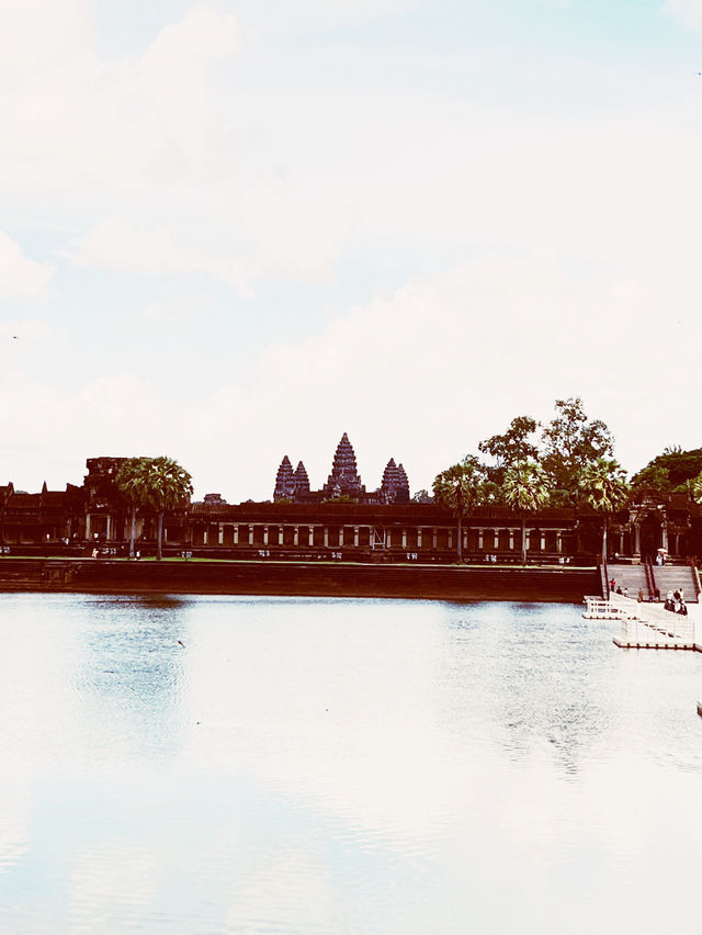 🌅 Angkor Wat Sunrise: When Ancient Stones Catch Fire with Dawn's First Light! 🏛️