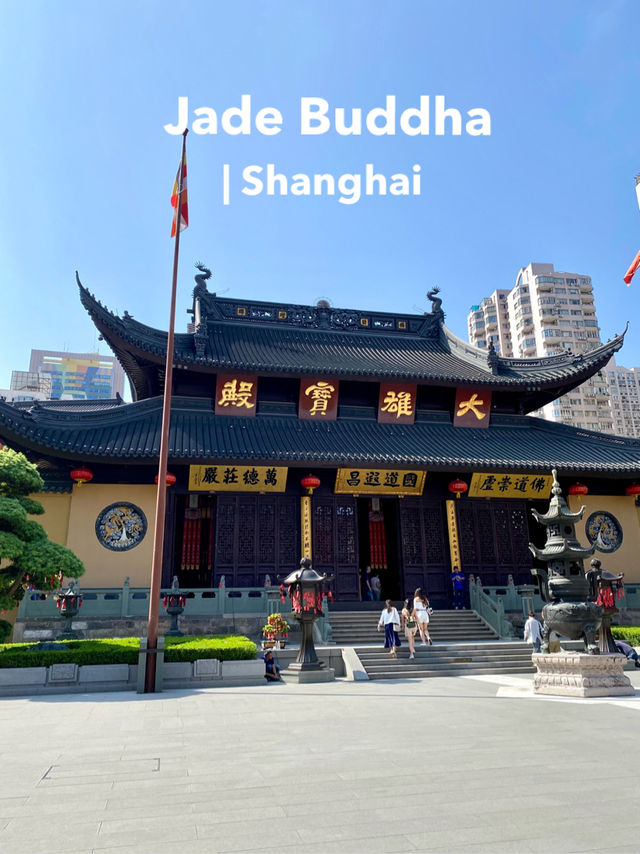 สายมูมานี่มา จิตใจสงบที่วัดพระหยก เซี่ยงไฮ้