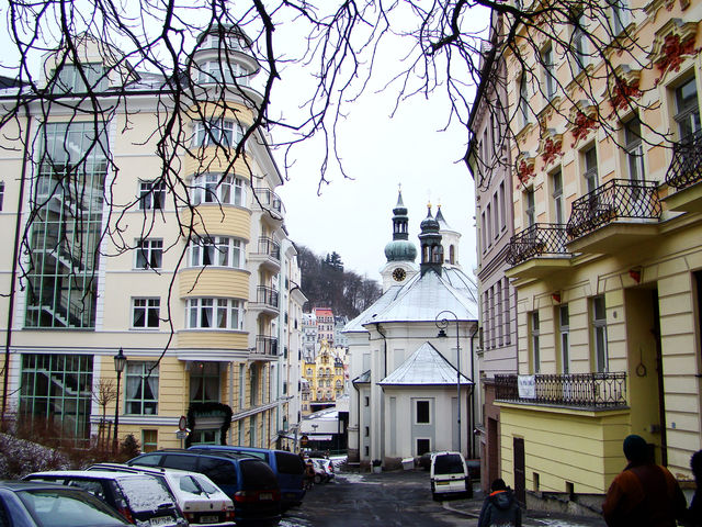 Karlovy Vary - 1300s old European spa town