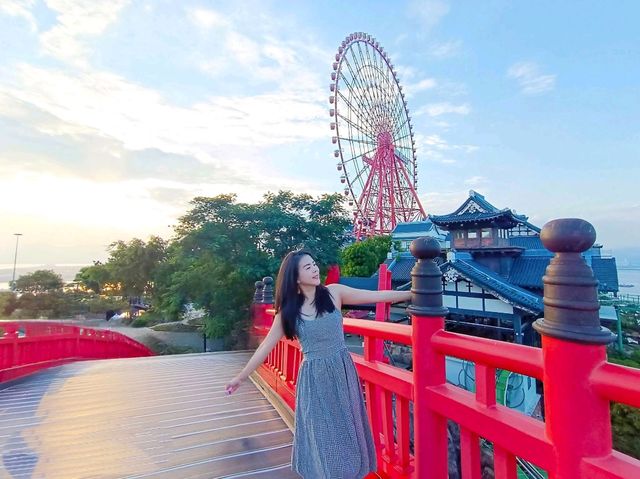 Sunset in Sun Wheel