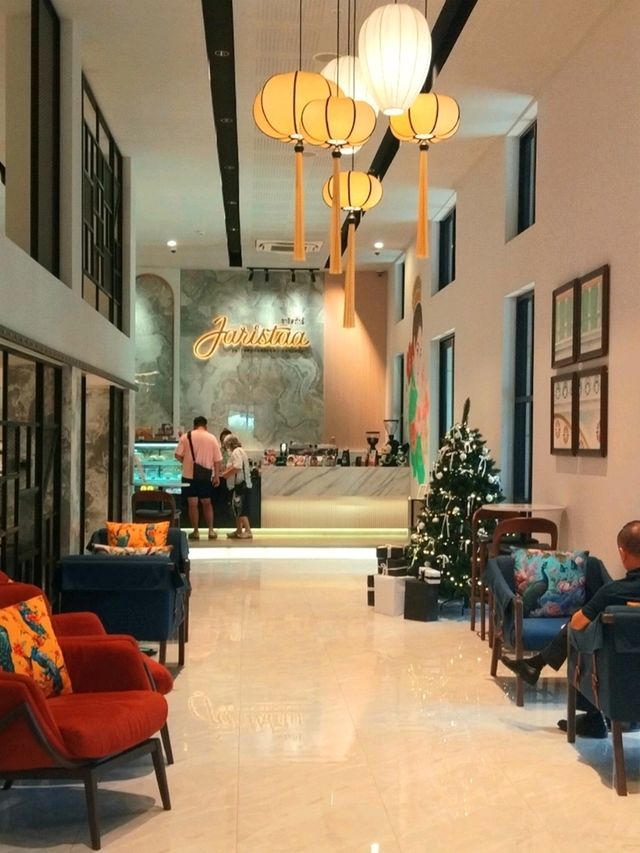 คาเฟ่สไตล์ชิโนโปตุกีสแบบโมเดิร์น