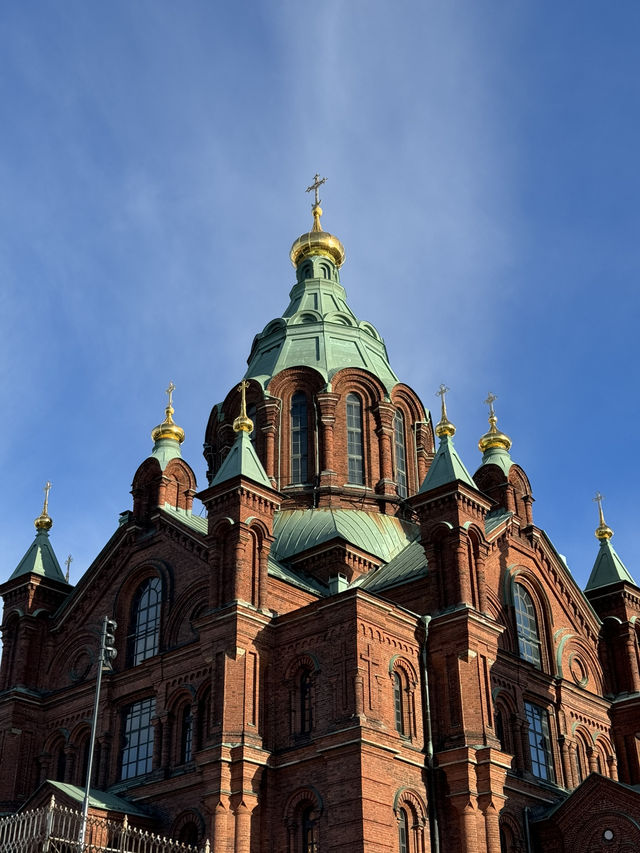 USPENSKI CATHEDRAL: HELSINKI’S MAJESTIC ORTHODOX GEM ⛪🇫🇮✨