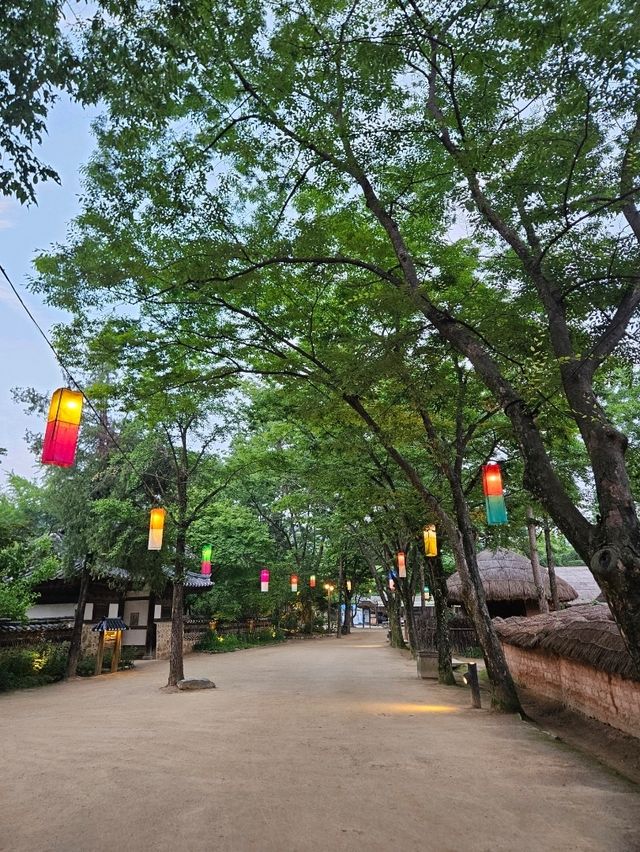 ✨ 한국민속촌 야간개장 전통 한옥 야경 산책코스