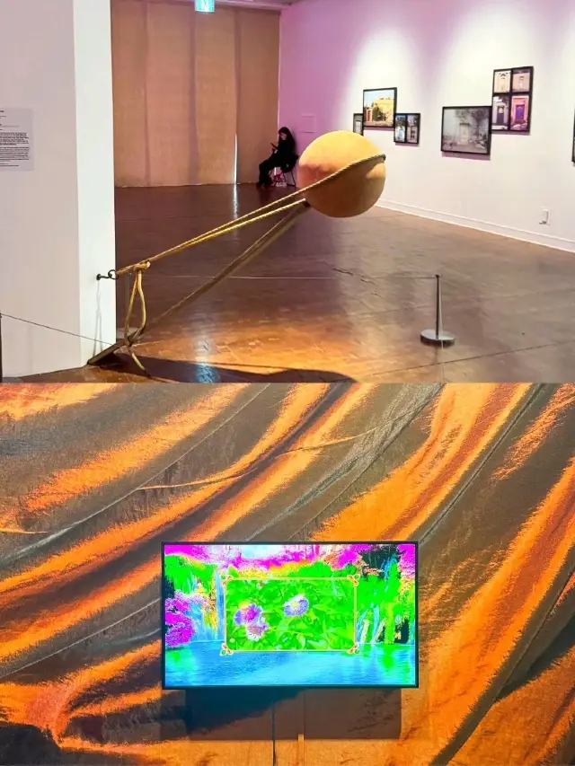A healing time at the art exhibition I visited after a long time