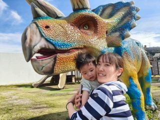 【志賀】跟恐龍合照吧🦕 這恐龍太逼真了🦕