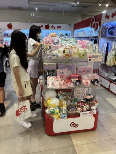 乙女心くすぐる！新竹ビッグシティ5階「Sanrio Gift Gate