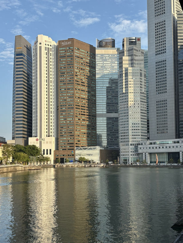 One Sunset, One River, One Cold Beer , One Perfect Singapore Evening