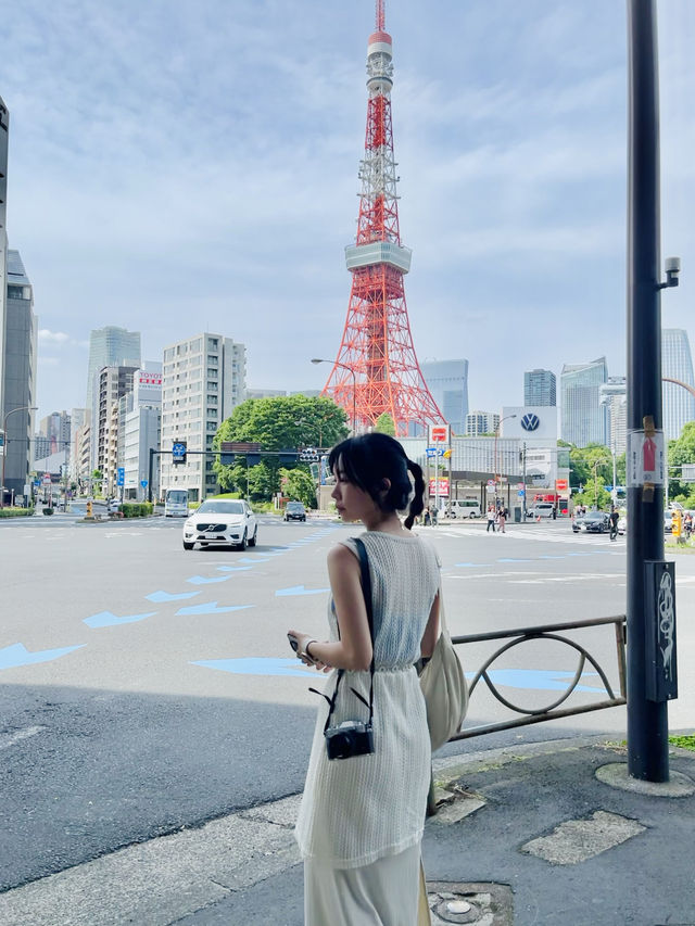 東京鐵塔🗼6個免費拍照地點