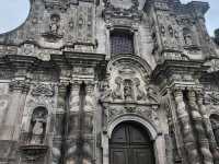 Beautiful church in Quito.