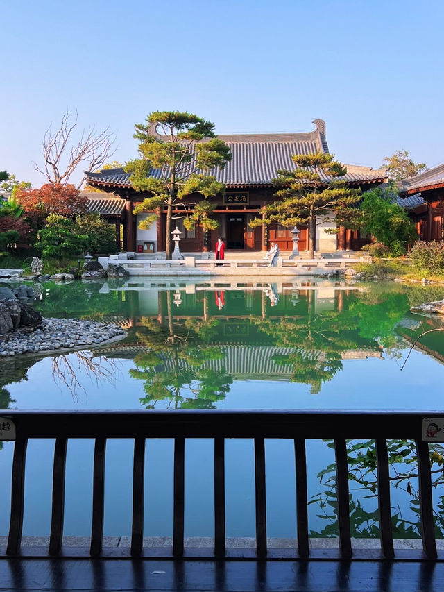 Парк с большой историей двух император в городе Фуян. Парк с большой историей двух император в городе Фуян.