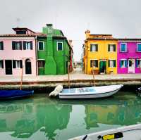 Colored Houses of Burano, Italy