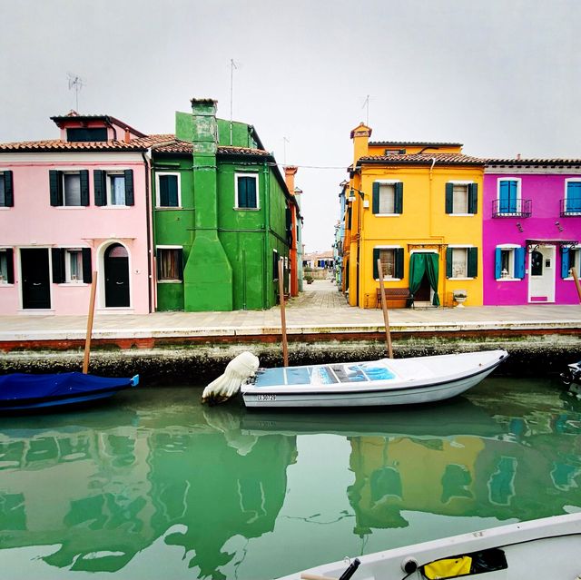 Colored Houses of Burano, Italy