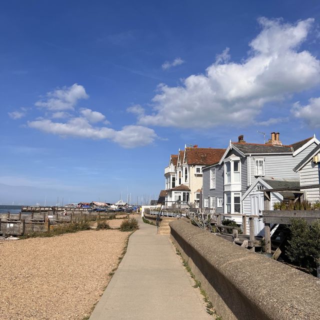 Sunny day on the Whistable beach. Why not?