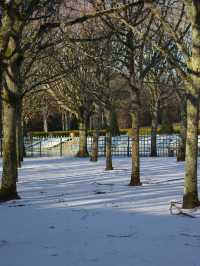 Grand Trianon Gardens: A Winter Wonderland ❄️