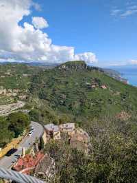 The high peak in Taormina
