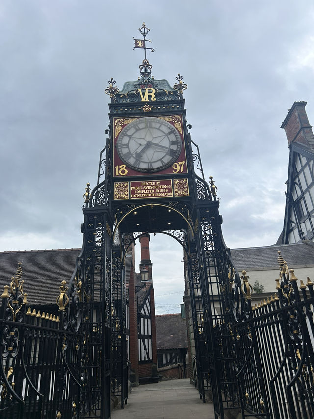 Along Chester’s city walls 