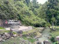Beautiful hot springs in Ranong