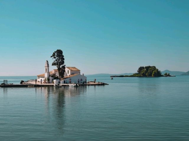 Corfu's Unique Islet Monastery Corfu's Unique Islet Monastery
