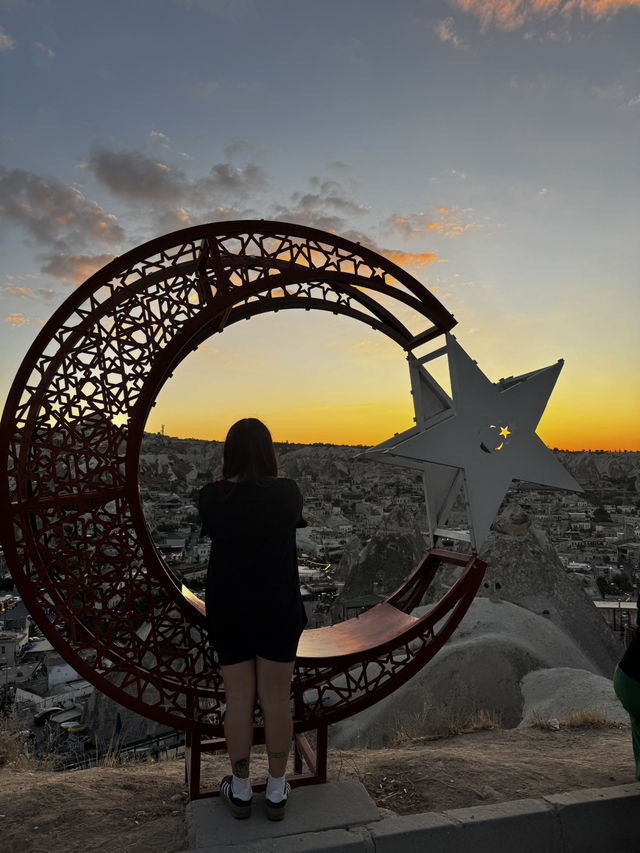 Aşıklar Tepesi- good observation ground of Goreme in centre 