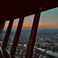 Tokyo Skytree at sunset 🌅