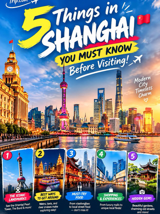 5 Things in Shanghai You MUST Know 🇨🇳