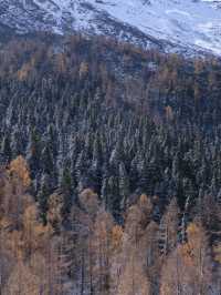 First Autumn-Snow Hike in Majiagou