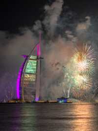 Magnificent Fireworks in Dubai!!!
